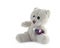 Teddy bear on neutral background