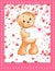 Teddy Bear Plush Toy with Love Letter in Envelope