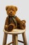 Teddy Bear on a Stool