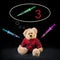 Teddy bear wondering about third booster vaccine 