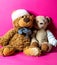 Teddy bears for child friendship at hospital or domestic abuse