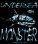 Tee graphic design underwater monster