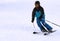 Teen enjoys competitive downhill skiing
