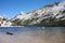 Teen fishing in Yosemite