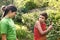 Teen siblings couple boy and girl quarreling