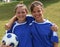 Teen Youth Soccer Player Friends