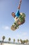 Teenage Boy In Skateboard Park