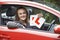 Teenage Girl Passing Driving Exam