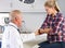 Teenage Girl Visits Doctor\'s Office With Elbow Pain