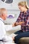 Teenage Girl Visits Doctor\'s Office With Elbow Pain