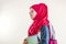 Teenage Muslim Arabic girl