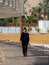 Teenager girl at Ein Bokek, Israel