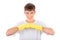 Teenager in Rubber Gloves