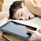 Teenager sleep with Tablet