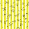 Teenager theme seamless pattern with yellow stripes