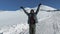 A teenager who turned 14 years old, rose high on Mount Elbrus and is very happy about this Victory. Elbrus is the