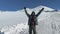 A teenager who turned 14 years old, rose high on Mount Elbrus and is very happy about this Victory. Elbrus is the