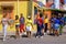Teenagers/children in Antigua, Caribbean