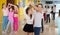 Teenagers in pairs learning active boogie-woogie