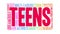 Teens Animated Word Cloud