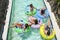 Teens on Lazy River