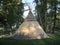 Teepee Campsite - Clive Holliday State Park