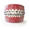 Teeth with braces or brackets on white. Dental care con