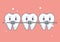 Teeth orthodontist treatment to dentistry healthcare