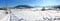 Tegernsee winter panorama