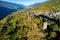 Teglio - Valtellina IT - Aerial view of the Torre de li beli miri