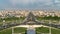 Tehran cityscape as seen from Azadi Tower in Azadi square, Iran