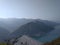 Tehri Lake view from A Road leads to Deoprayag from Tipri in District Tehri