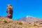 The Teide and The Cinchado rock