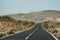 Teide climb road in Tenerife Spain