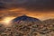Teide Mountain at Sunset