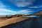 Teide National Park, Tenerife, Canary Islands - colourful soil of the Montana Blanca volcanic ascent trail, leading up to the 3718