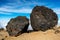 Teide National Park, Tenerife, Canary Islands - A view of `Teide Eggs`, or in Spanish `Huevos del Teide`.