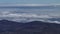 Teide Observatory over the clouds timelapse, Tenerife, Spain