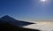 Teide Peak and clouds