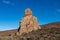 Teide - Scenic view on unique rock formation at Roques de Garcia, Mount Teide National Park, Tenerife, Spain.