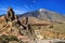 Teide volcano and Roques de Garcia