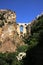 Tejo river valley with Puento Nuevo bridge in Ronda