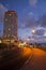 Tel-Aviv Boardwalk & Beach at Dusk