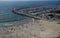 Tel Aviv Marina and beach scene, Israel