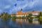 Telc castle in Czech Republic