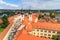 Telc, view on old town (a UNESCO world heritage site)