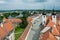 Telc, view on old town (an UNESCO world heritage site)