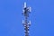 Telecommunication tower. Wireless Communication Antenna Transmitter.