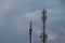 Telecommunications antennas, radio and satellite communication technology, telecommunications industry Mobile network or telecommu