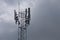 Telecommunications antennas, radio and satellite communication technology, telecommunications industry Mobile network or telecommu